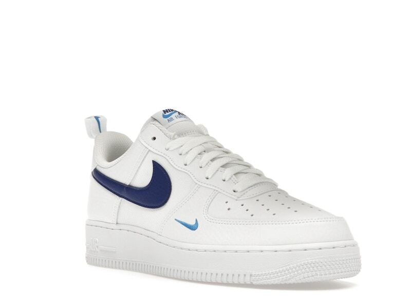 Nike Air Force 1 '07 White Deep Royal Blue - HF3836-100 | eBay