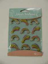 Jolee's Boutique Dimensional Stickers RAINBOW CABOCHONS 12 Pieces NIP