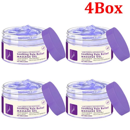 Joint Pain Gel Purple Gel,   Soothing Pain Massage Gel Neck 100g 5PC - Picture 24 of 26