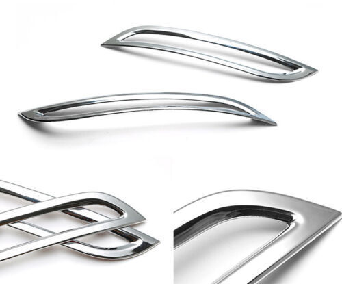 For Hyundai Elantra 2014~2016 Chrome Glossy Exterior Rear Fog Light Frame Trim - Picture 4 of 11
