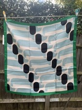 Orla Kiely Dog Show Peppermint Silk Scarf