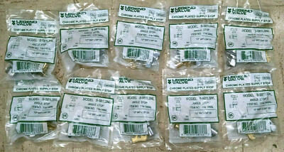 LEGEND 114-146NL 1/2'' SWEAT X 3/8'' ANGLE SUPPLY STOP W/ LOCKSHIELD - BOX OF 10