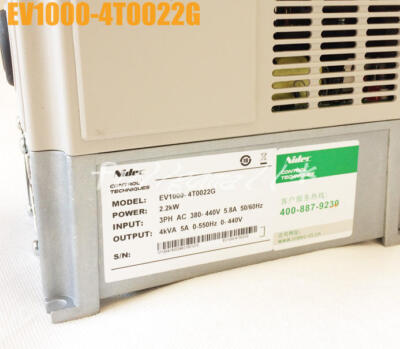 1PCS New Nidec Control Techniques Inverter EV1000-4T0022G