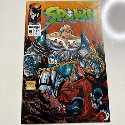 Spawn # 6 | NM- | Image Comics 1992 | Todd McFarlane | WE COMBINE SHIPPING