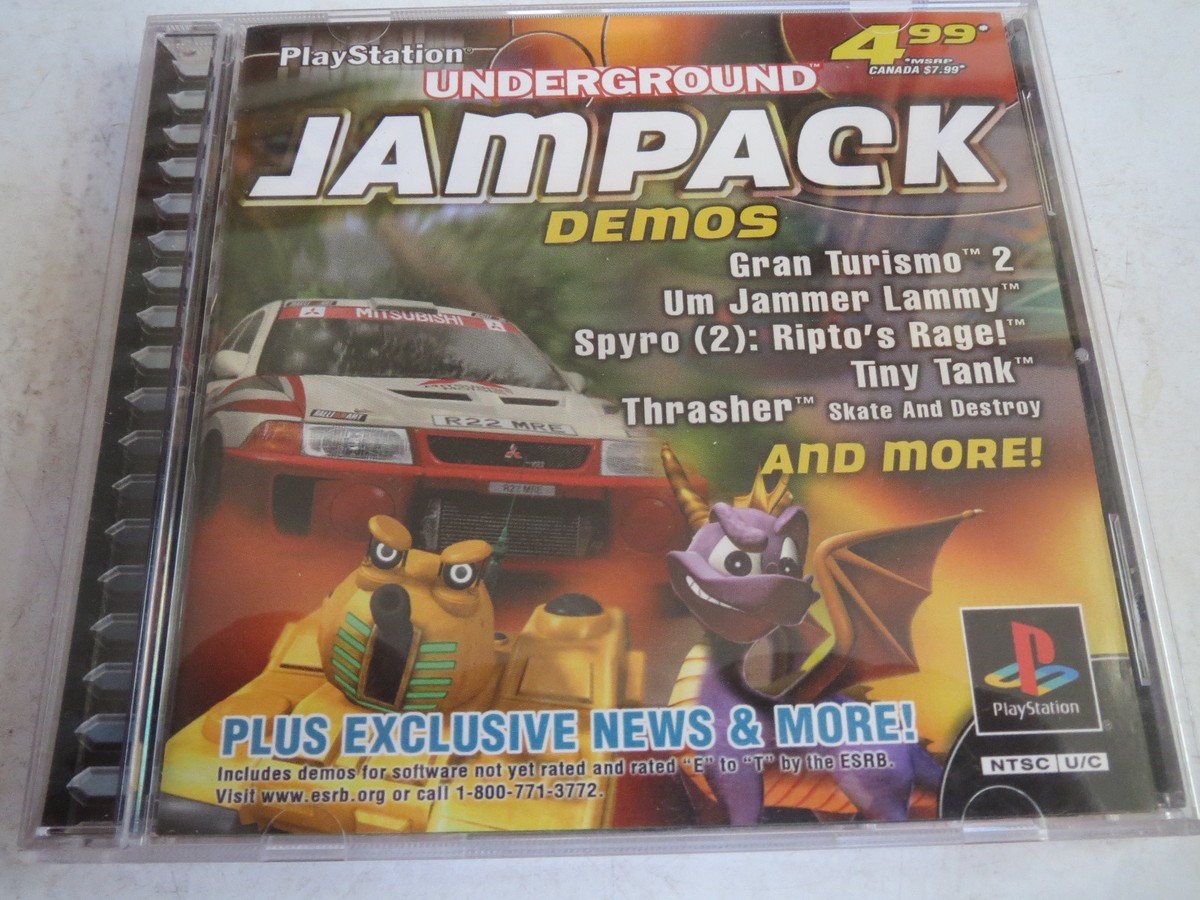 PLAYSTATION UNDERGROUND Jampack Demos- Gran Turismo 2 Um Jammer