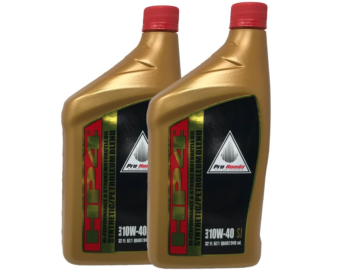 ㅎ 2 Quarts of Genuine 08C35-A14WOM HP4 Honda 4-Stroke Synthetic