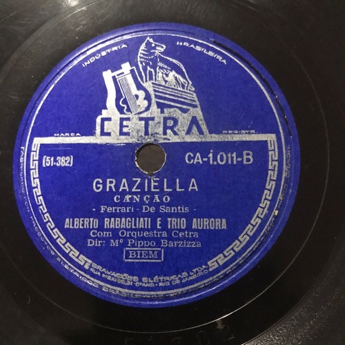 ALberto RABAGLIATI & TRIO 78 RPM brazil - Picture 2 of 8