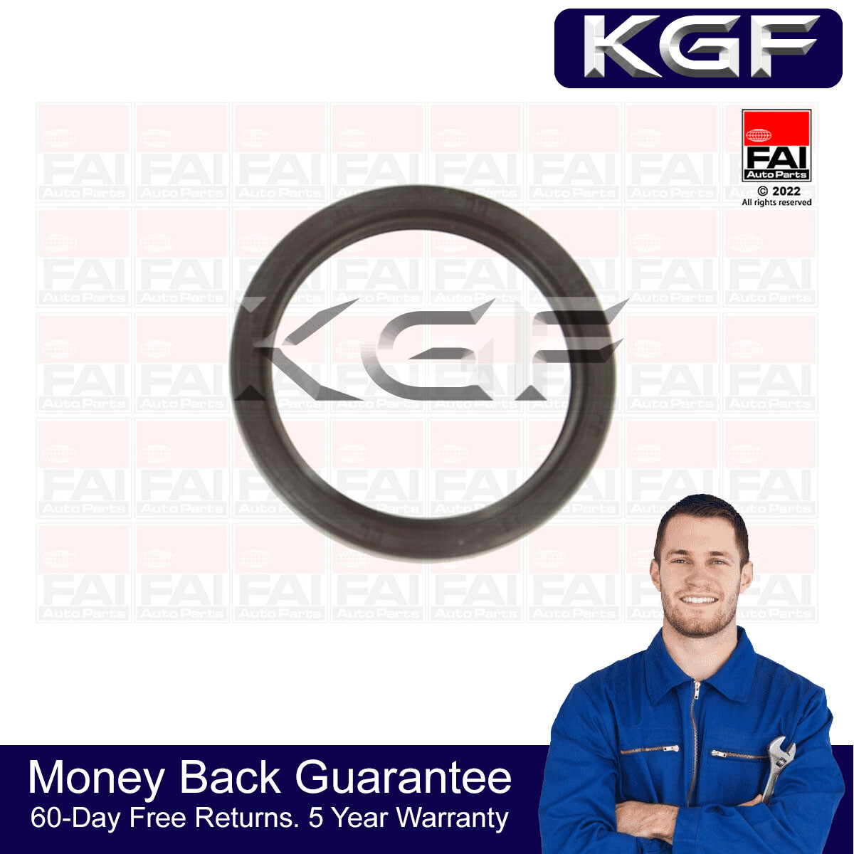 KGF Crankshaft Oil Seal Fits Land Rover Discovery Jeep Cherokee Grand