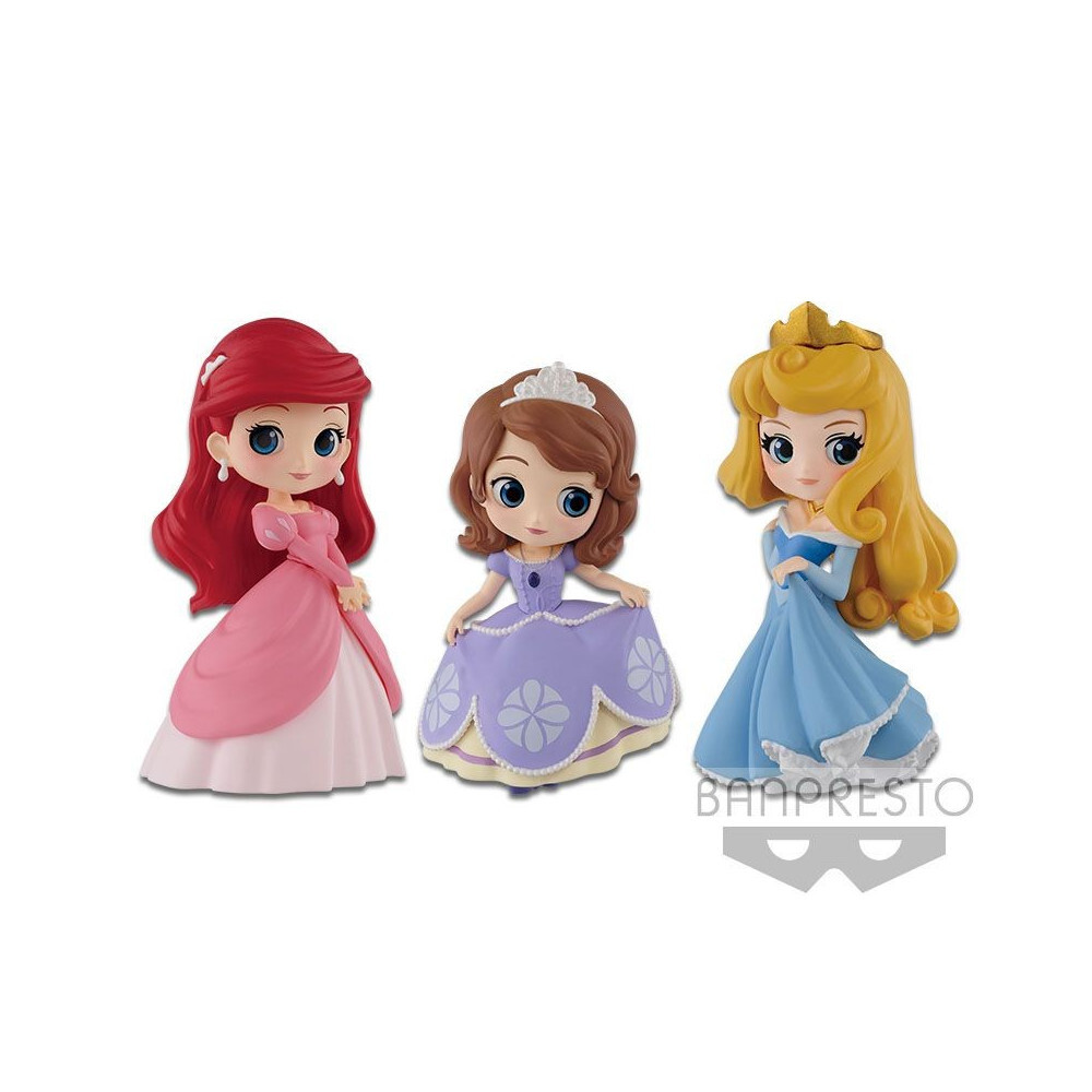 Banpresto Disney Q Поскет Кляйн - Ариэль - София - Аврора