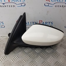 SEAT TOLEDO WING MIRROR LEFT PASSENGER SIDE IN WHITE LF9E 2016 MK4
