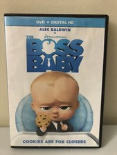 The Boss Baby DVD, 2017 Alec Baldwin Dreamworks Pictures