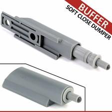 2 DOOR CLOSE DAMPER BUFFERS DOOR PISTON KITCHEN CUPBOARD CABINET SOFT CLOSE 