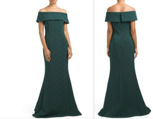 teri jon emerald green dress