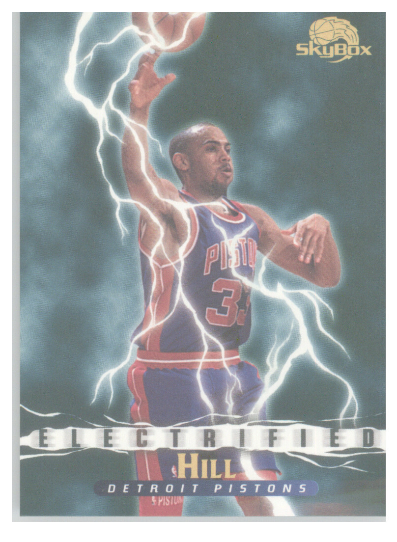 1995-96 SkyBox Premium #283 Grant Hill Series 2 Promo Sheet Singles