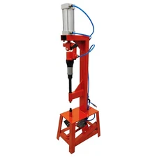 C4 Pneumatic Brake shoe riveting machine 25mm Cylinder Four Dies Impact Punch