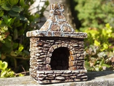 Premium Custom Stone Fireplace 1/24 Scale G Scale Diorama Item