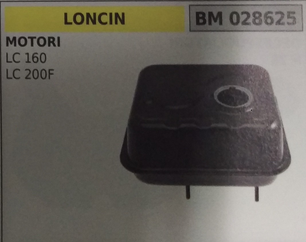 Serbatoio Benzina Motore Loncin LC160 LC200F - Ricambio Originale Qualità
