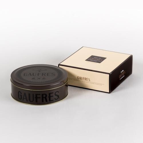 Kobe Fugetsudo Gaufre 10S 8 Pieces In A Can - Picture 3 of 5