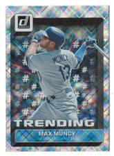 Max Muncy 2022 Donruss Trending Diamond #12 Insert Card