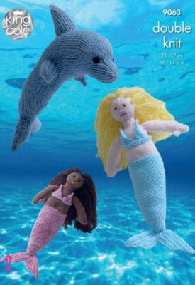 King Cole Dk-Strickmuster Meerjungfrau Und Delphin 9063