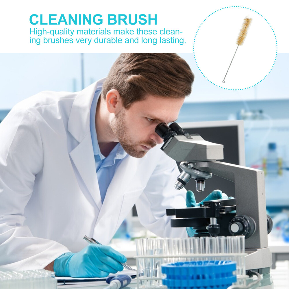 10Pcs Cleaning Brushes Tube Brushes for Test Tubes and Pipettes | eBay