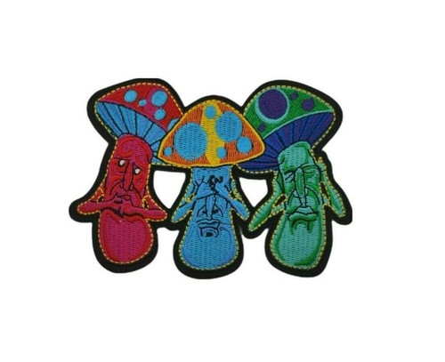 T-shirt Psychonaute - Design Psychédélique Champignons - 100% Coton USA - Taille Regular - Homme