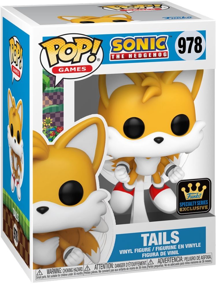7647033 Merchandising Sonic The Hedgehog: Funko Pop! Games - Tails (Vinyl Figure