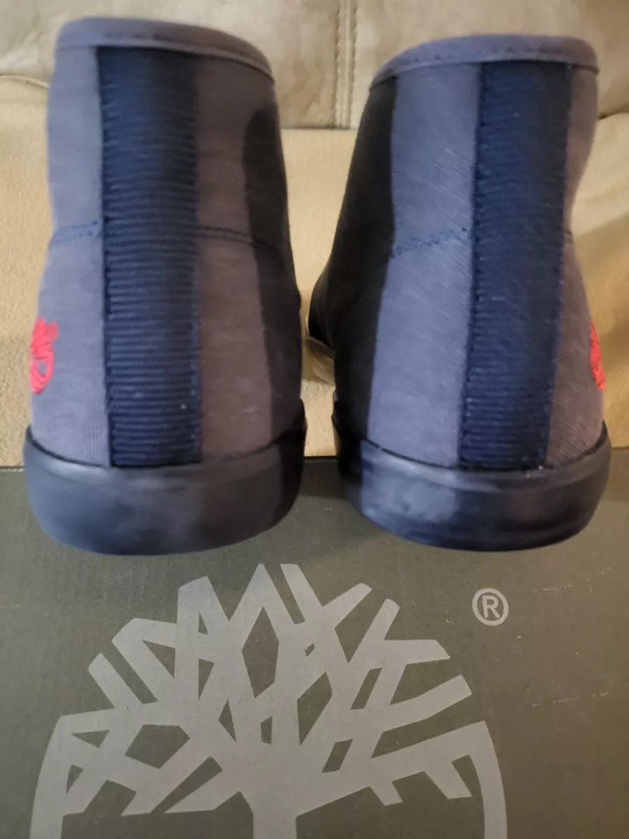 Timberland Newport Bay Canvas Chukka Men s Casual Sneakers Blue Size 7.5