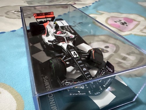 Minichamps 1:43 McLaren F1 MCL60 F1 Triple Crown Monaco GP 2023 Lando Norris NEW - Picture 9 of 11
