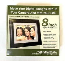 Digital Photo Frame Pandigital 8 inch New in Box Digital Photos Display