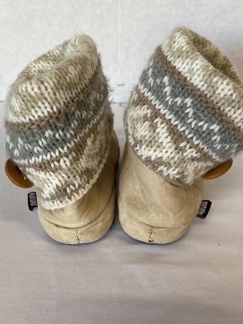 tan slipper boots