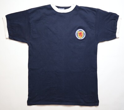 SCOTLAND 1967/1971 HOME FOOTBALL SHIRT SOCCER JERSEY KIT RETRO SCORE DRAW  MENS M UK