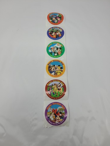 DISNEY VACATION CLUB RESORT ROUND STICKER LOT OF 6 Saratoga Vero Beach More