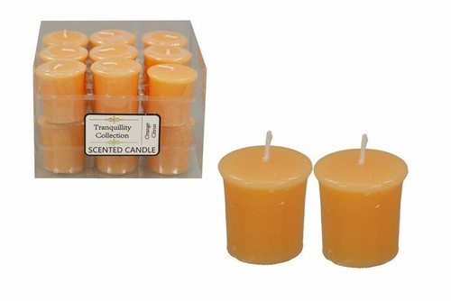 36PK Tranquility Scented Votive Candles 8 Hours Tealights Scents Decorative - Picture 5 of 13