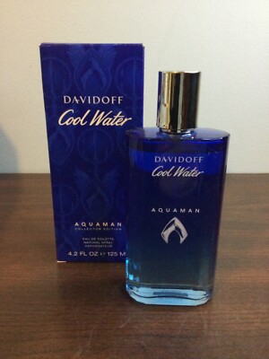 DAVIDOFF Cool Water Aquaman Collectors Edition EDT Spray 4.2 Fl. ounces