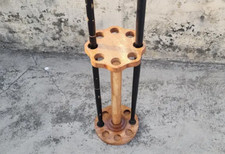 Wooden Storage Rack for Walking Sticks Canes Entryway Stick Holder Wooden Stand