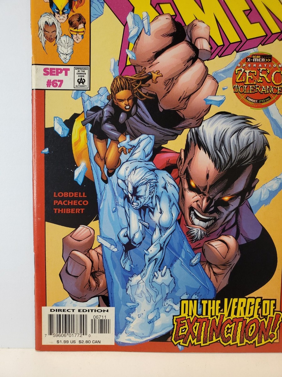 X-Men #67 Sabra Prime Sentinels Scott Lobdell Carlos Pacheco 1997