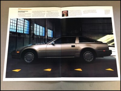 1988 Nissan 300ZX 300-ZX Turbo 20-page BIG Vintage Car Sales