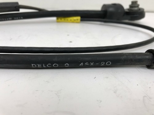 NOS Delco #4SX-20 Battery Cable ~ 4 Gage Wire ~ 20" Length - Foto 3 di 5