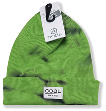 Coal Standard Beanie - NWT Adult Unisex One Size Green Tie Dye - 45532-L1