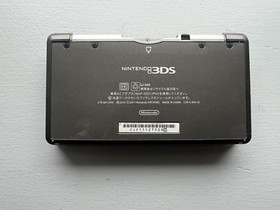 Nintendo 3DS Console - Pure Black - Japanese Import - Good Condtion - US Seller