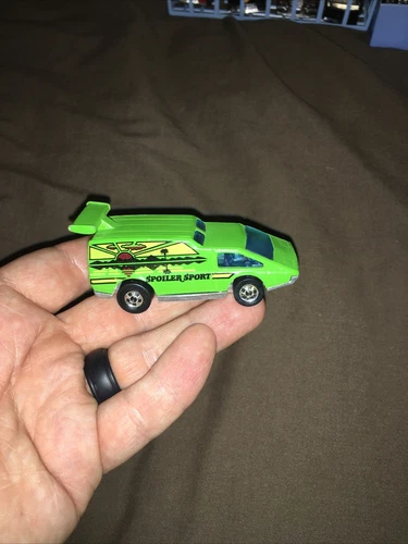 Vintage Hot Wheels Mattel Spoiler Sport Blackwalls 1976 Van Hong Kong Loose