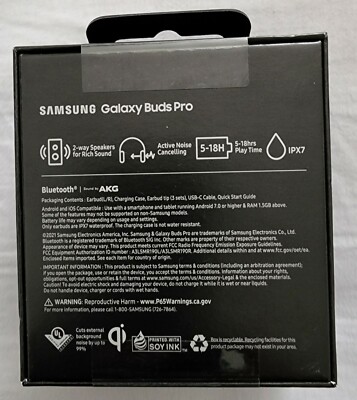 Samsung Galaxy Buds Pro - Phantom Silver for sale online | eBay