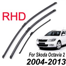 Front Rear Windscreen Wiper Blades For Skoda Octavia 1Z3 1Z5 Hatchback Estate