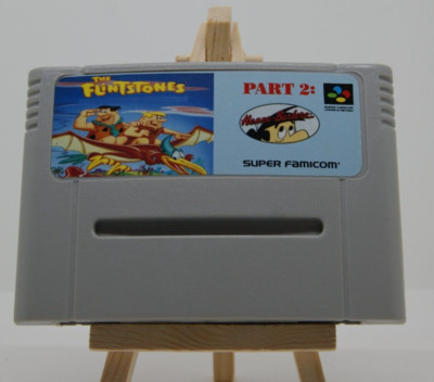 Super Nintendo SNES Spiel - The Flintstones Part 2 Feuerstein - Modul OVP - engl