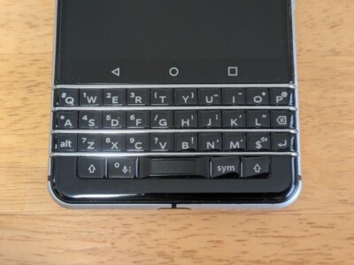 BlackBerry Keyone 32GB silver SmartPhone SIM standard: nanoSIM