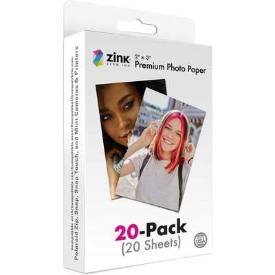 Zink 2'' x 3'' Premium Instant Photo Paper Compatible with