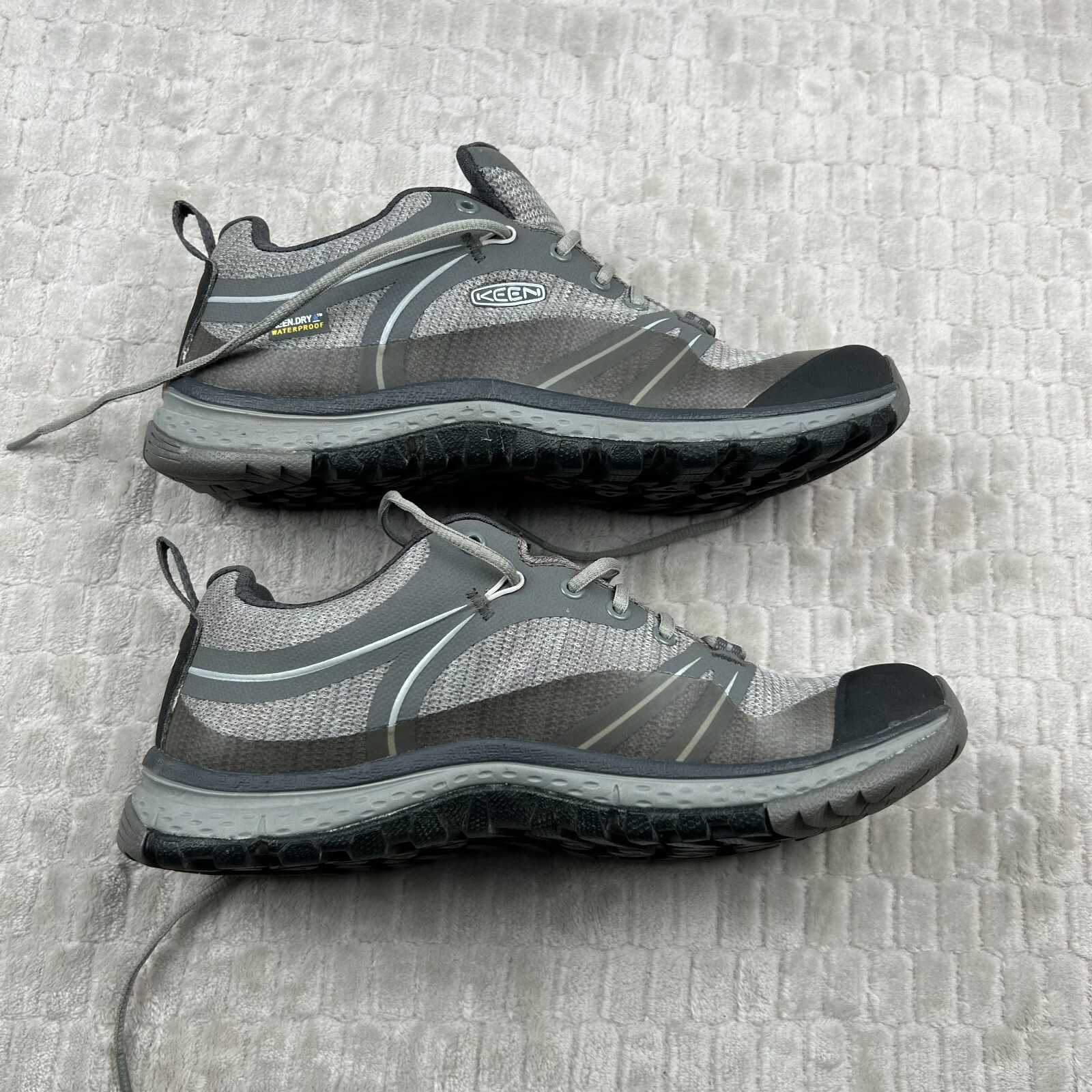 Stivali da donna taglia 6 5 Keen Terradora Mid impermeabili escursionismo casual grigi