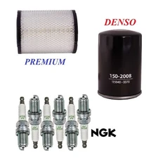 Tune Up Kit Filters Spark Plugs For CHEVROLET TRAIBLAZER L6 4.2L 2005-2009