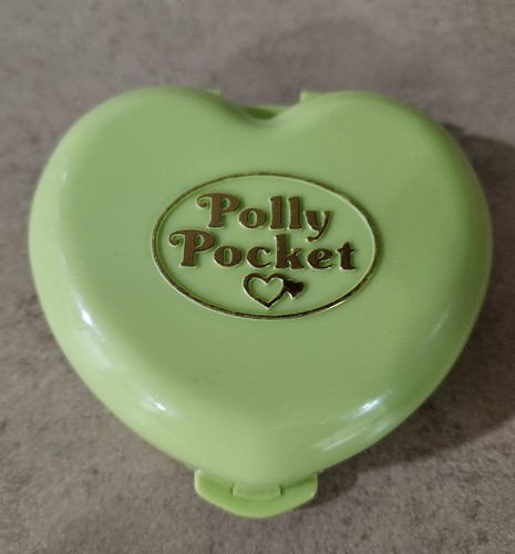 POLLY POCKET COEUR rose vintage BLUEBIRD 1989 Polly's Country Cottage EUR 15,99 - FR
